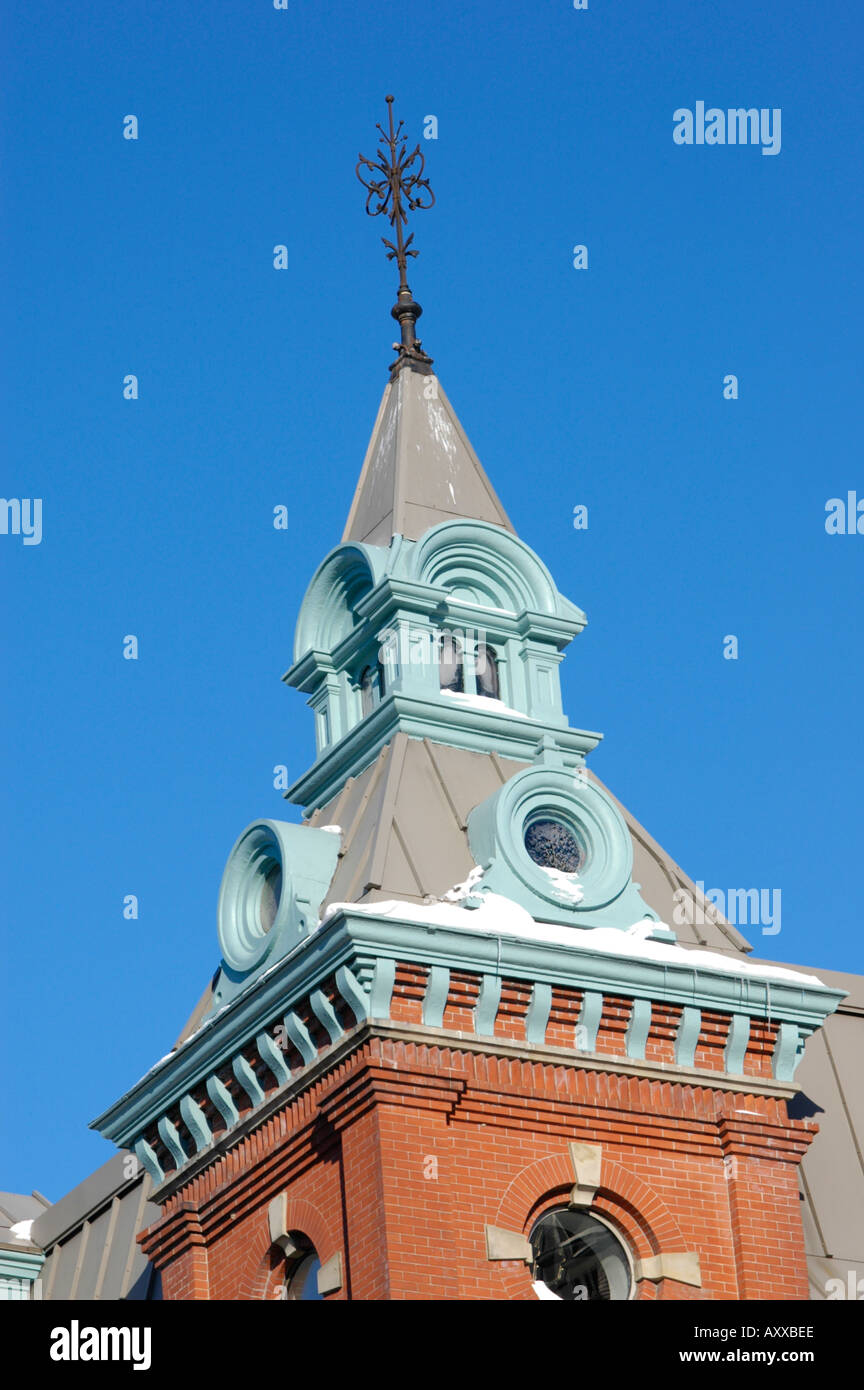 Vecchio edificio Phoenix Fredericton New Brunswick Canada Foto Stock