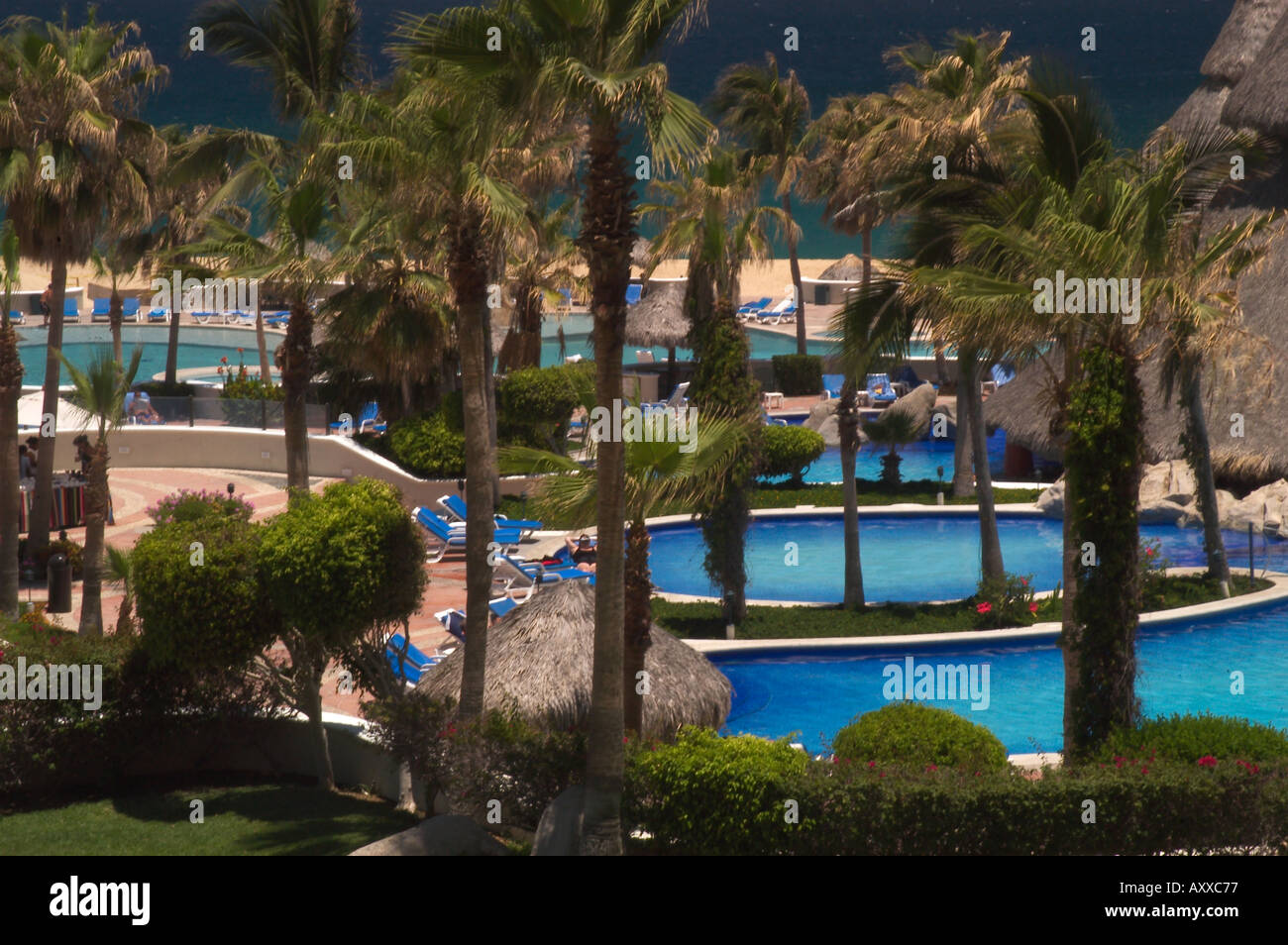 Resort Finisterra Cabo Messico Foto Stock