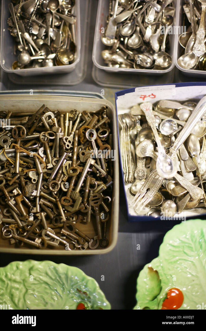 Bermondsey mercatino di Antiquariato Londra Foto Stock