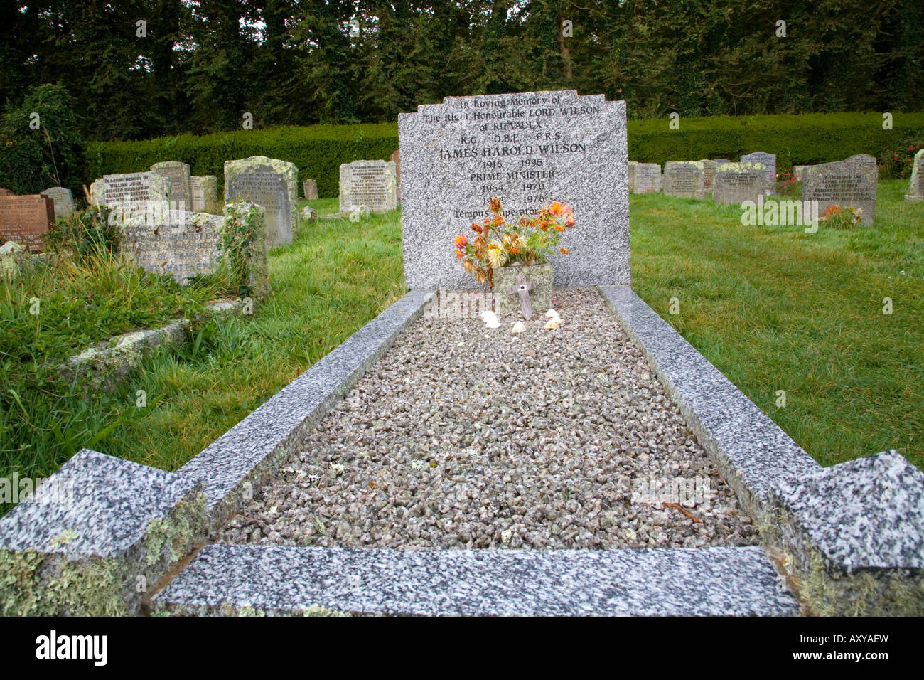 Città vecchia chiesa cantiere st Mary s isole Scilly Foto Stock