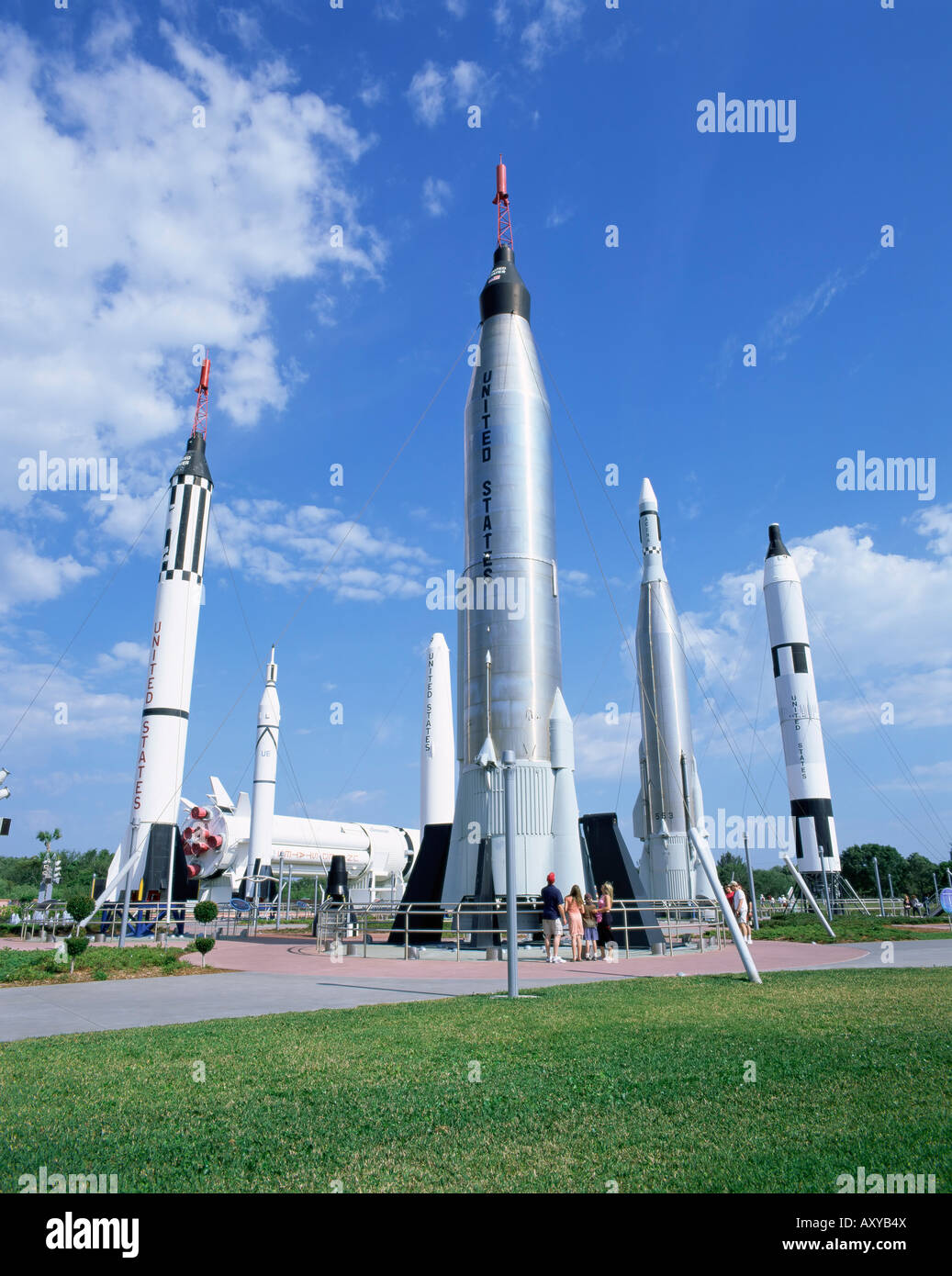 John F. Kennedy Space Center di Cape Canaveral, in Florida, Stati Uniti d'America, America del Nord Foto Stock