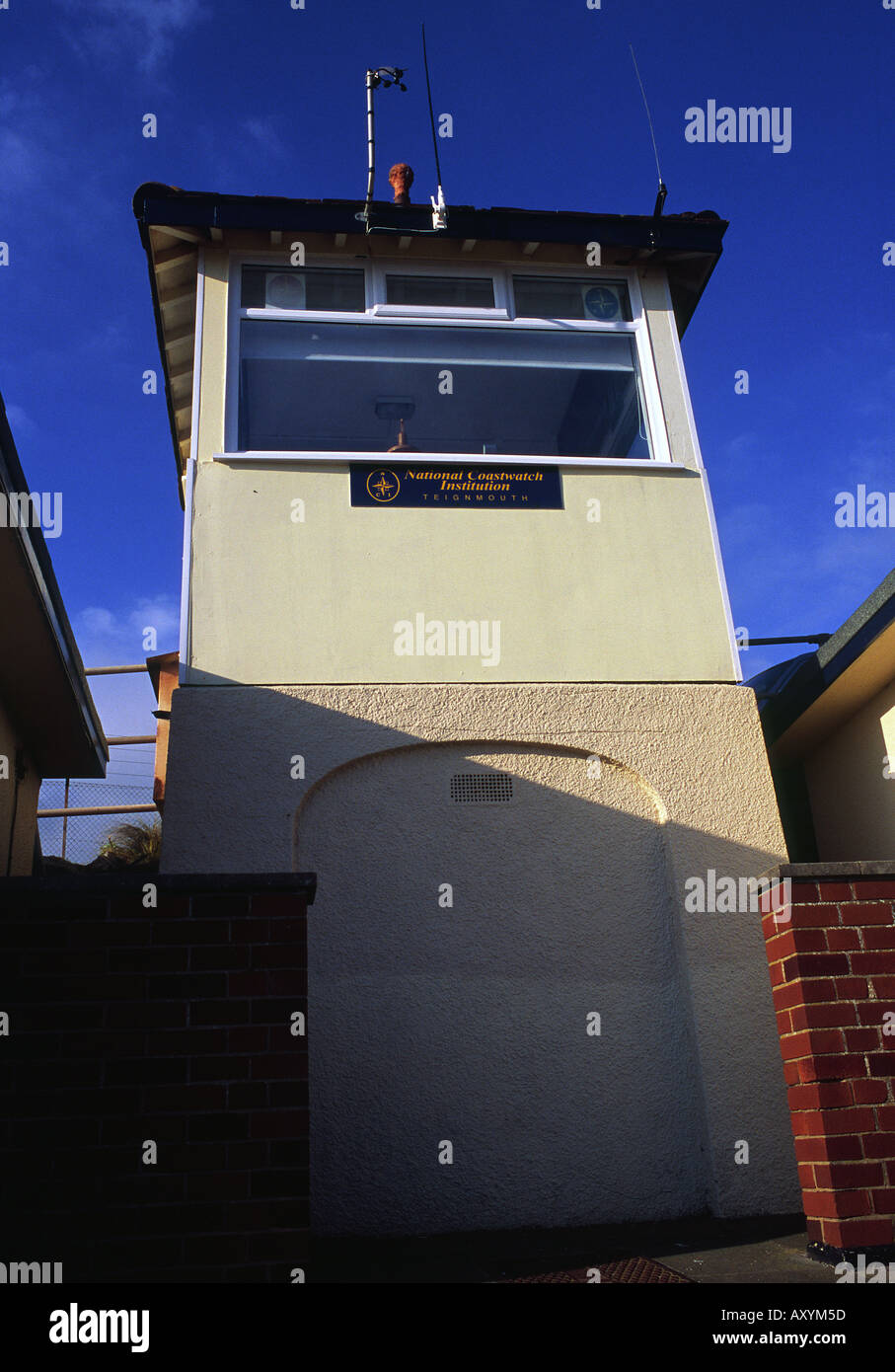 Torre di guardia costiera, Teignmouth Foto Stock