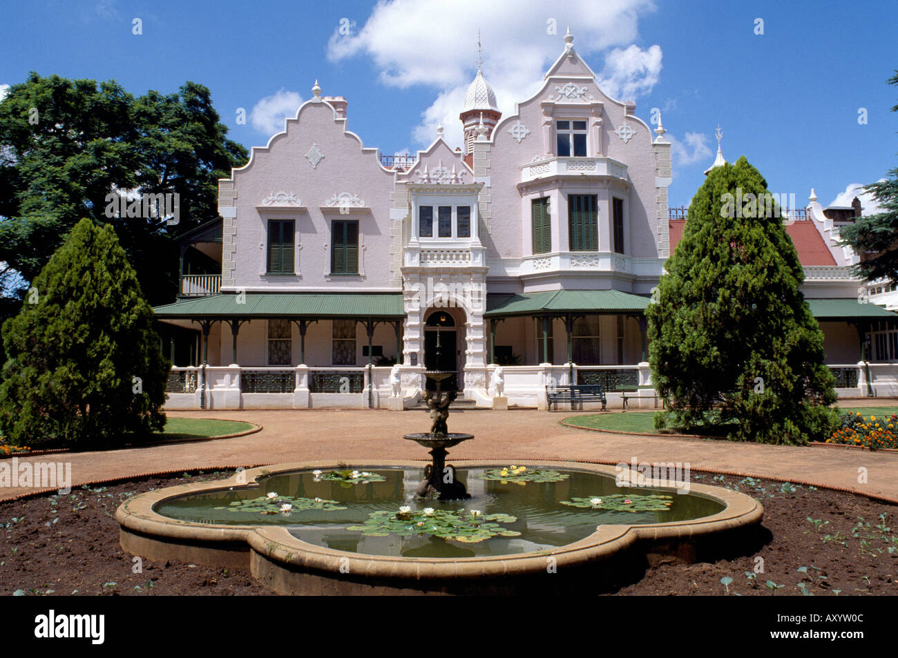 Pretoria, Melrose Haus, Totale Foto Stock