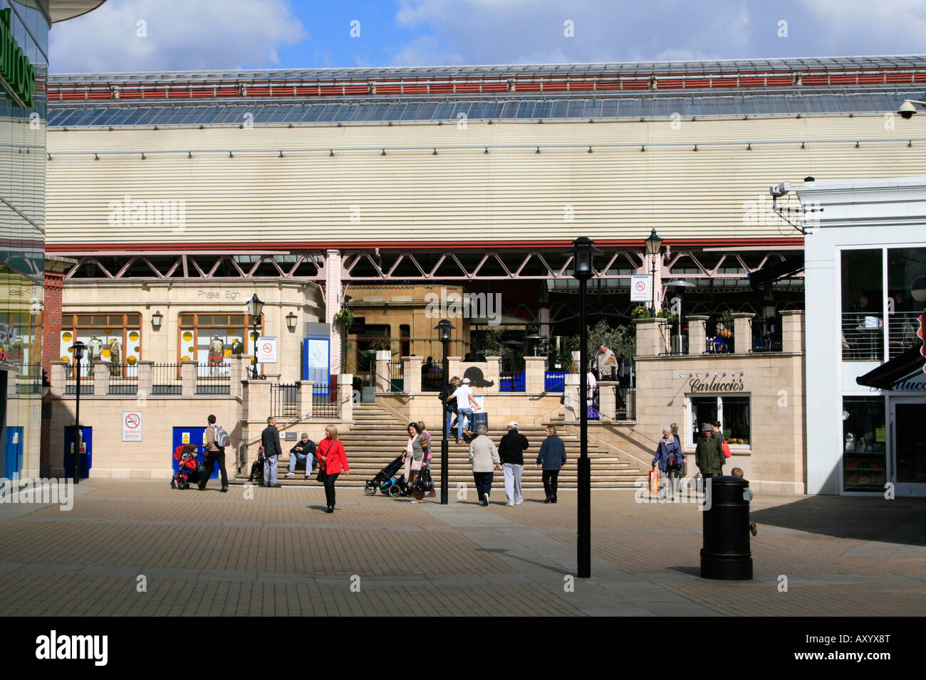 Windsor town center shopping Royal Borough of Windsor e Maidenhead, Berkshire, Inghilterra, Regno Unito, GB Foto Stock