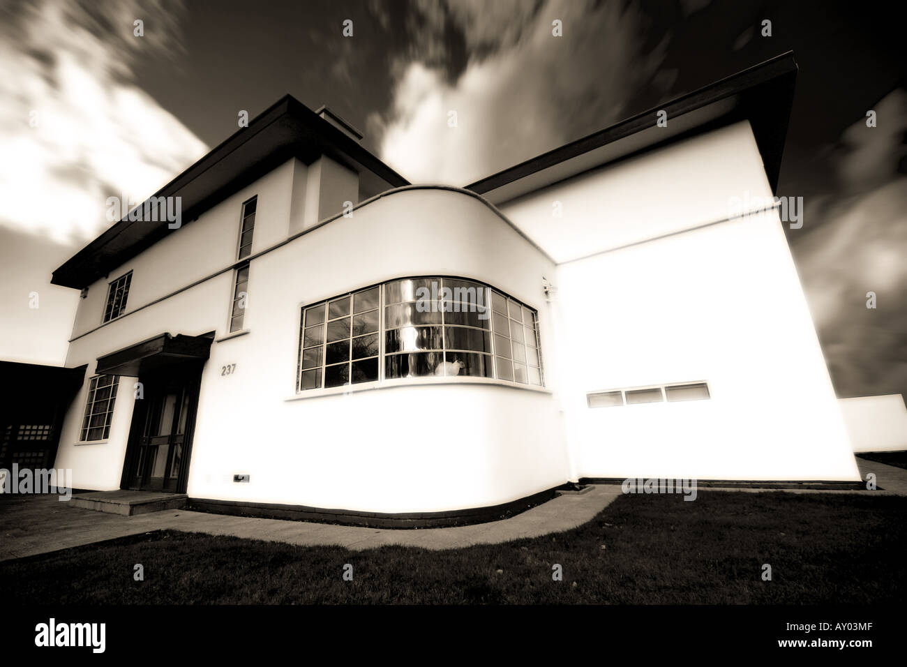Una casa in moseley Inghilterra Foto Stock