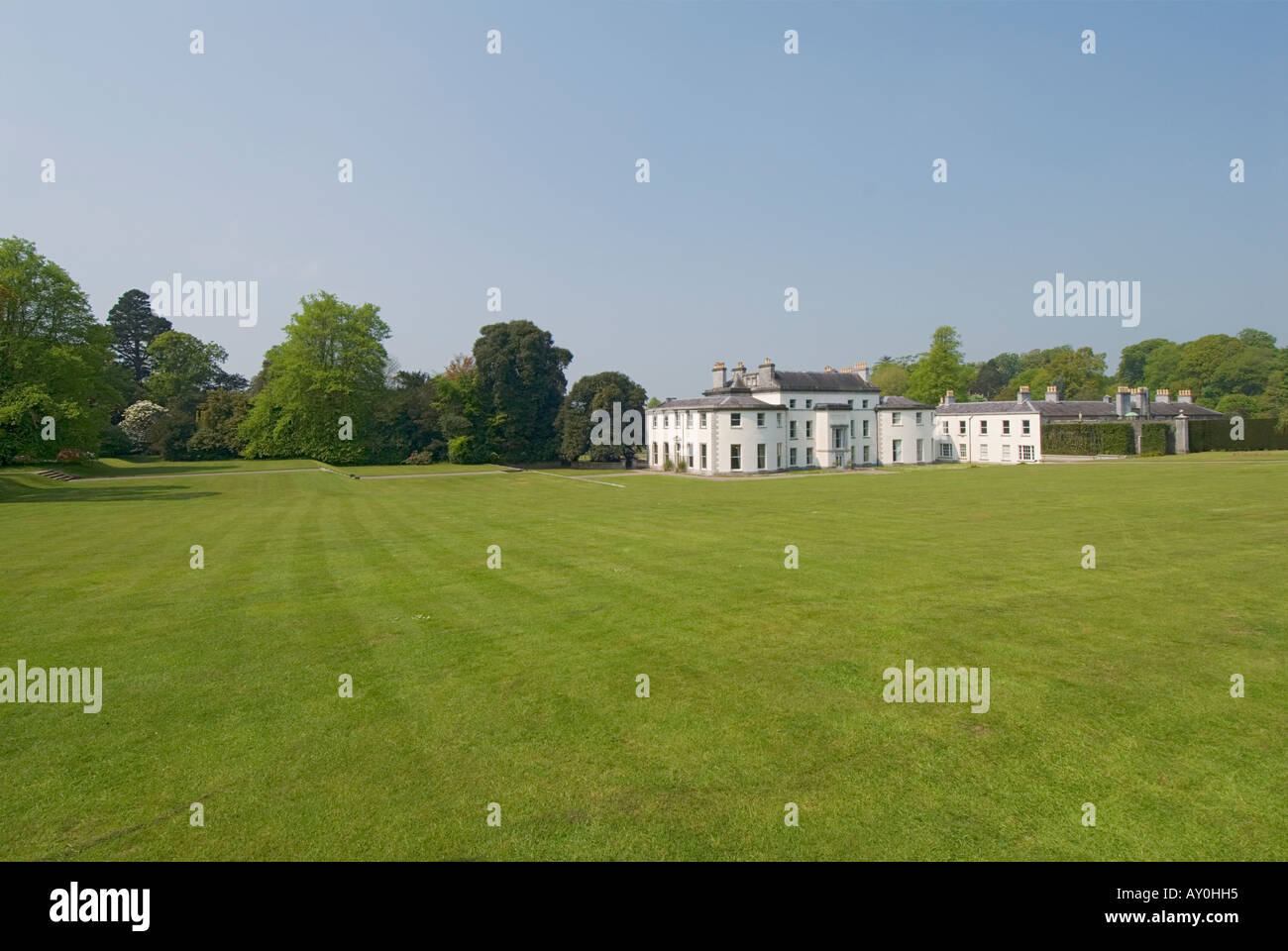 L'Irlanda nella contea di Cork Cobh Fota Island Fota Casa e Giardino Foto Stock