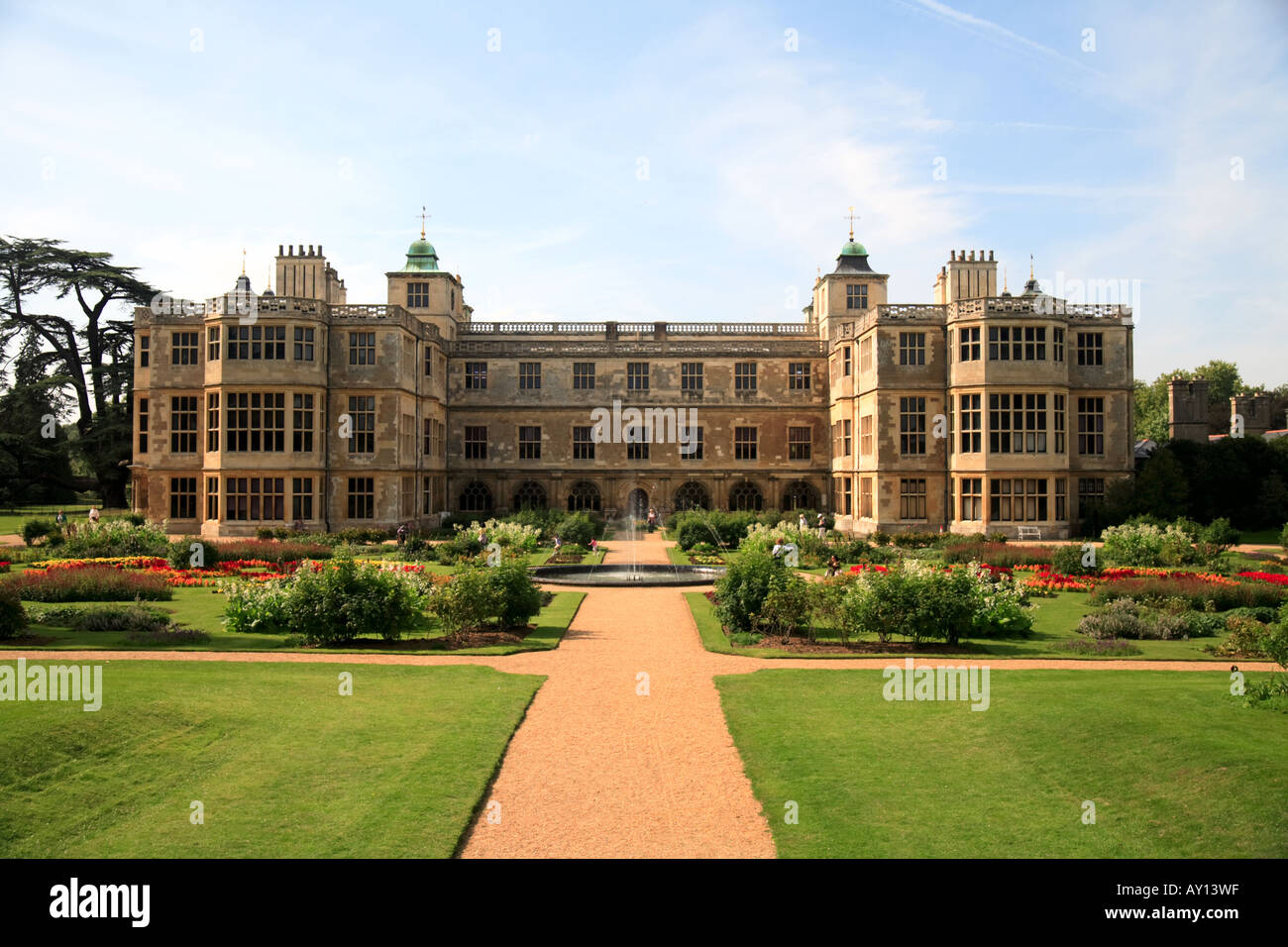 "Audley End House' Saffron Walden, Essex Foto Stock