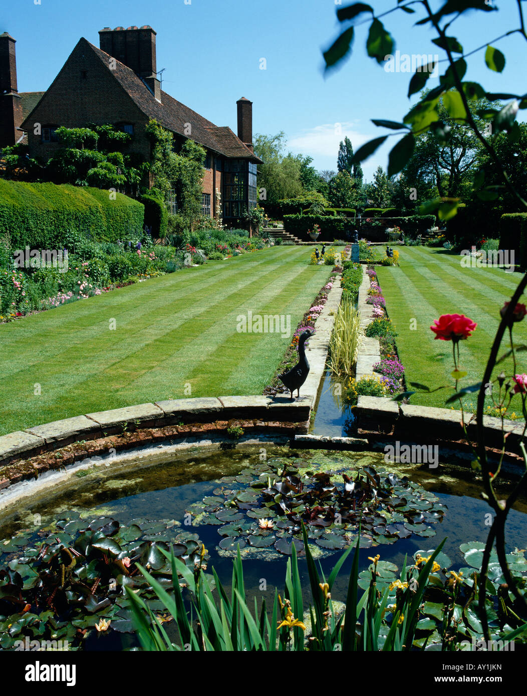 House progettata da Sir Edwin Lutyens Foto Stock