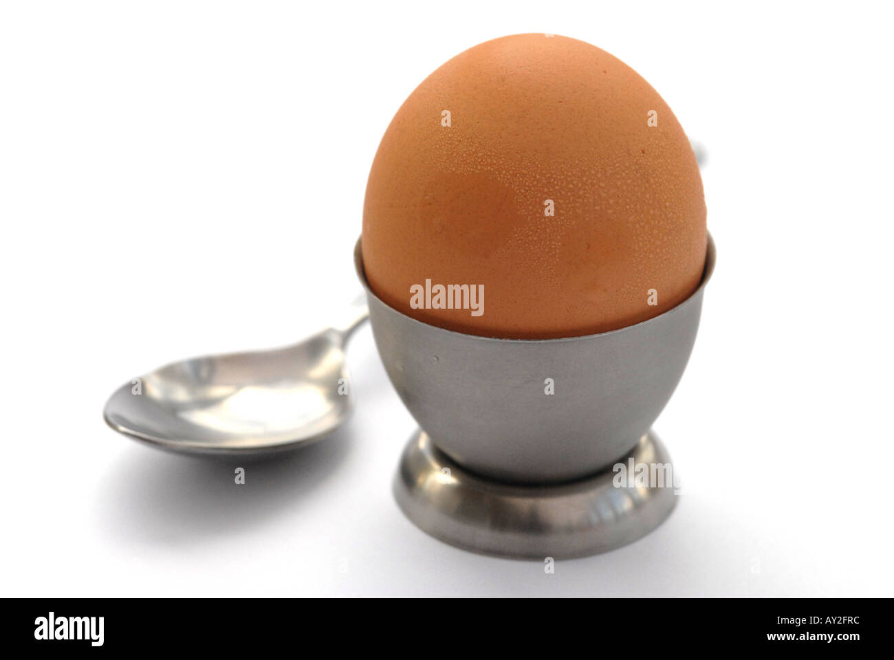 Uovo uovo sodo prima colazione Foto Stock