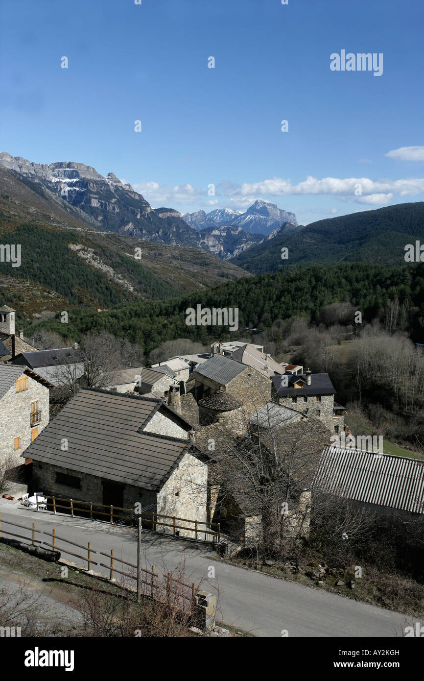 Pirenei spagnoli Ordesa National Park Foto Stock