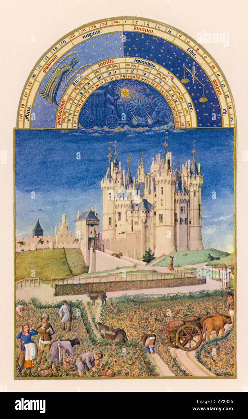 La semina del XV secolo Foto Stock