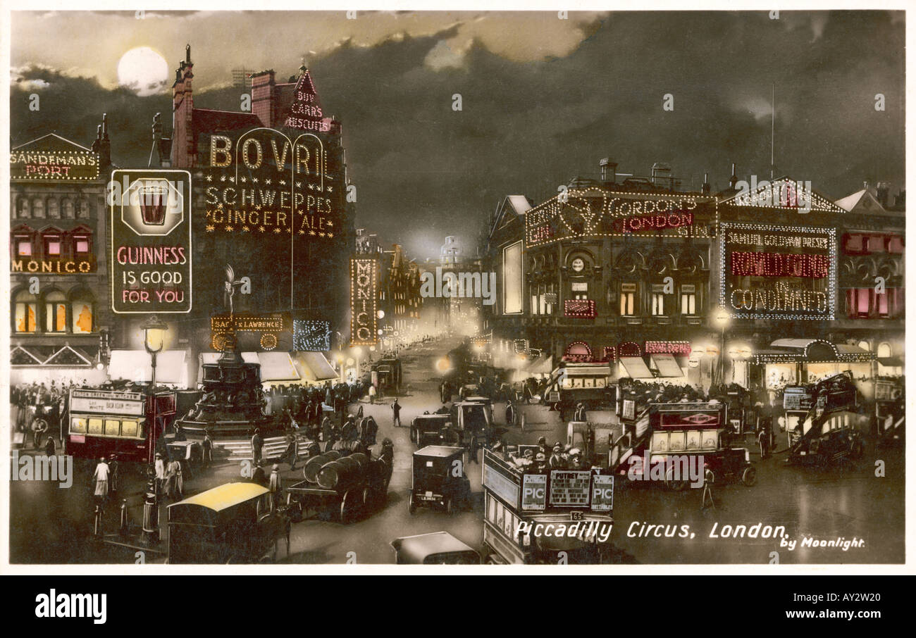 Londra Piccadilly Circus Foto Stock