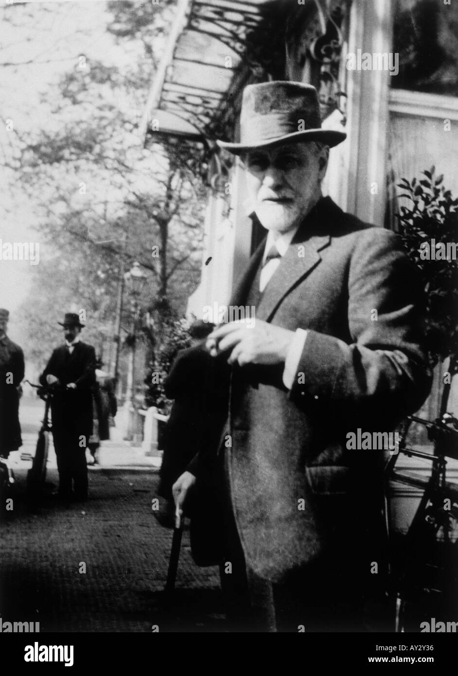 Sigmund Freud 1920 Neg. 8 Foto Stock