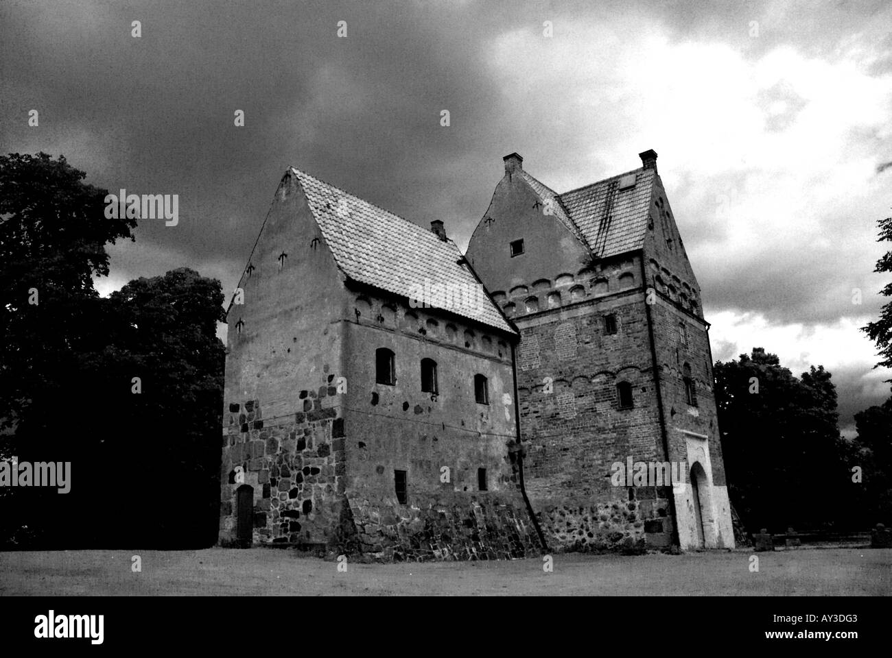 Castello di Hhaunted Foto Stock