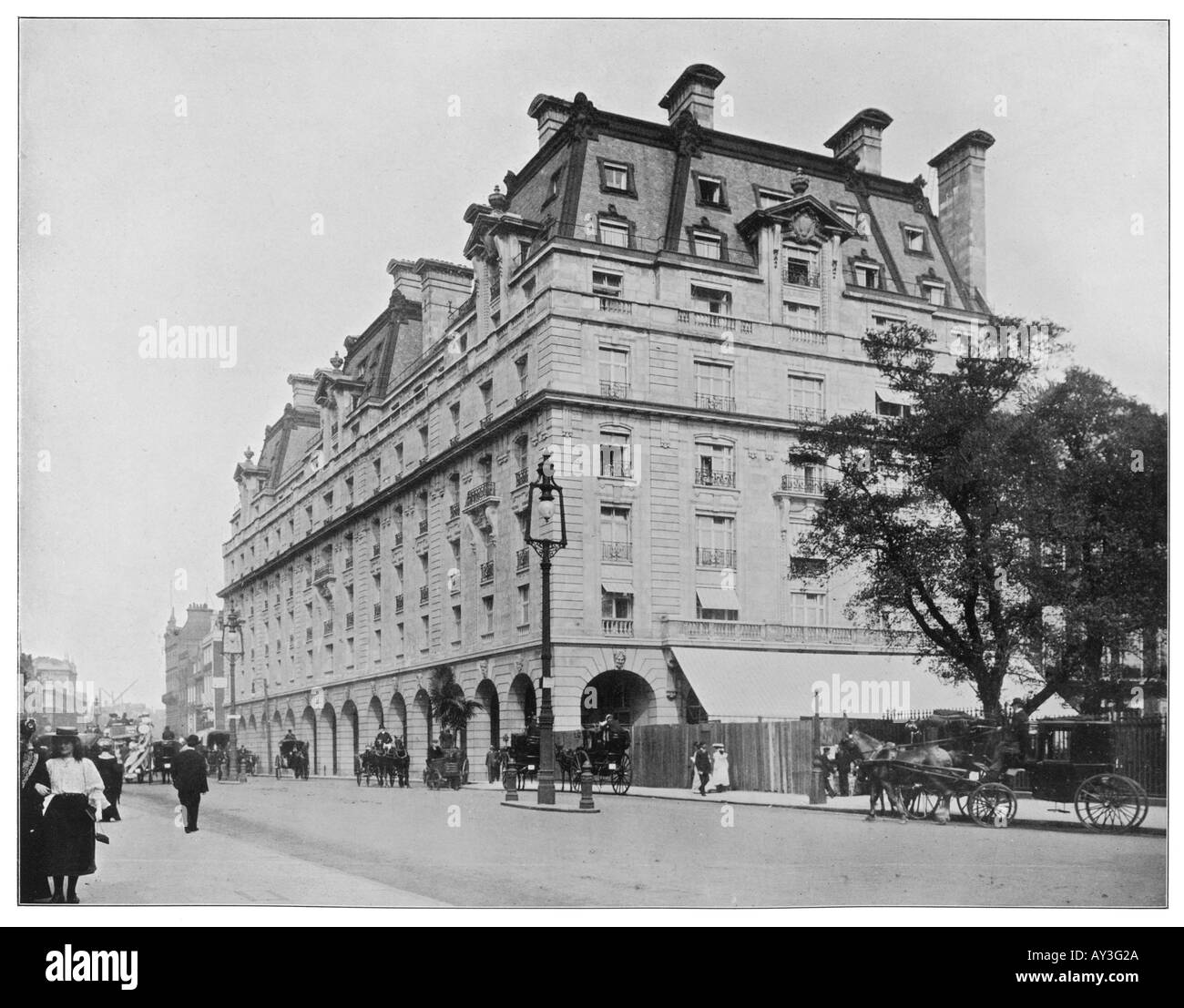Ritz edificio moderno Rec Foto Stock