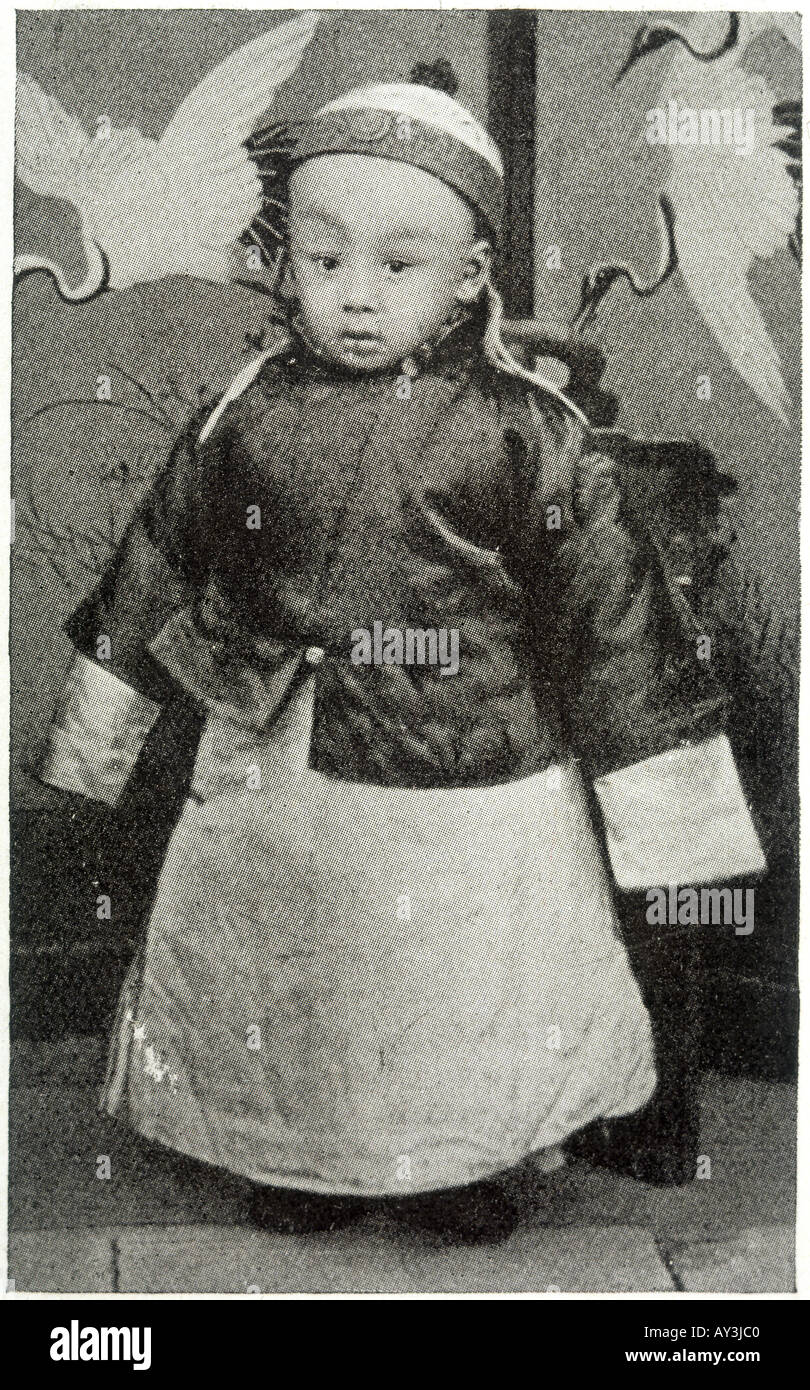 Lo Hsuan Tung ultimo imperatore Foto Stock