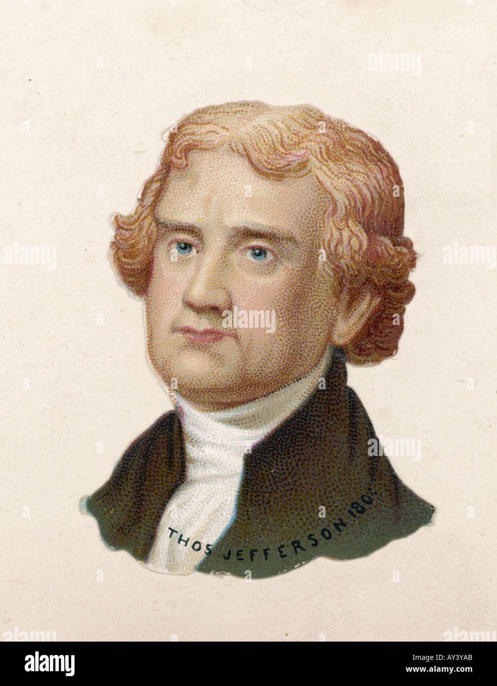 Thomas Jefferson rottami Foto Stock