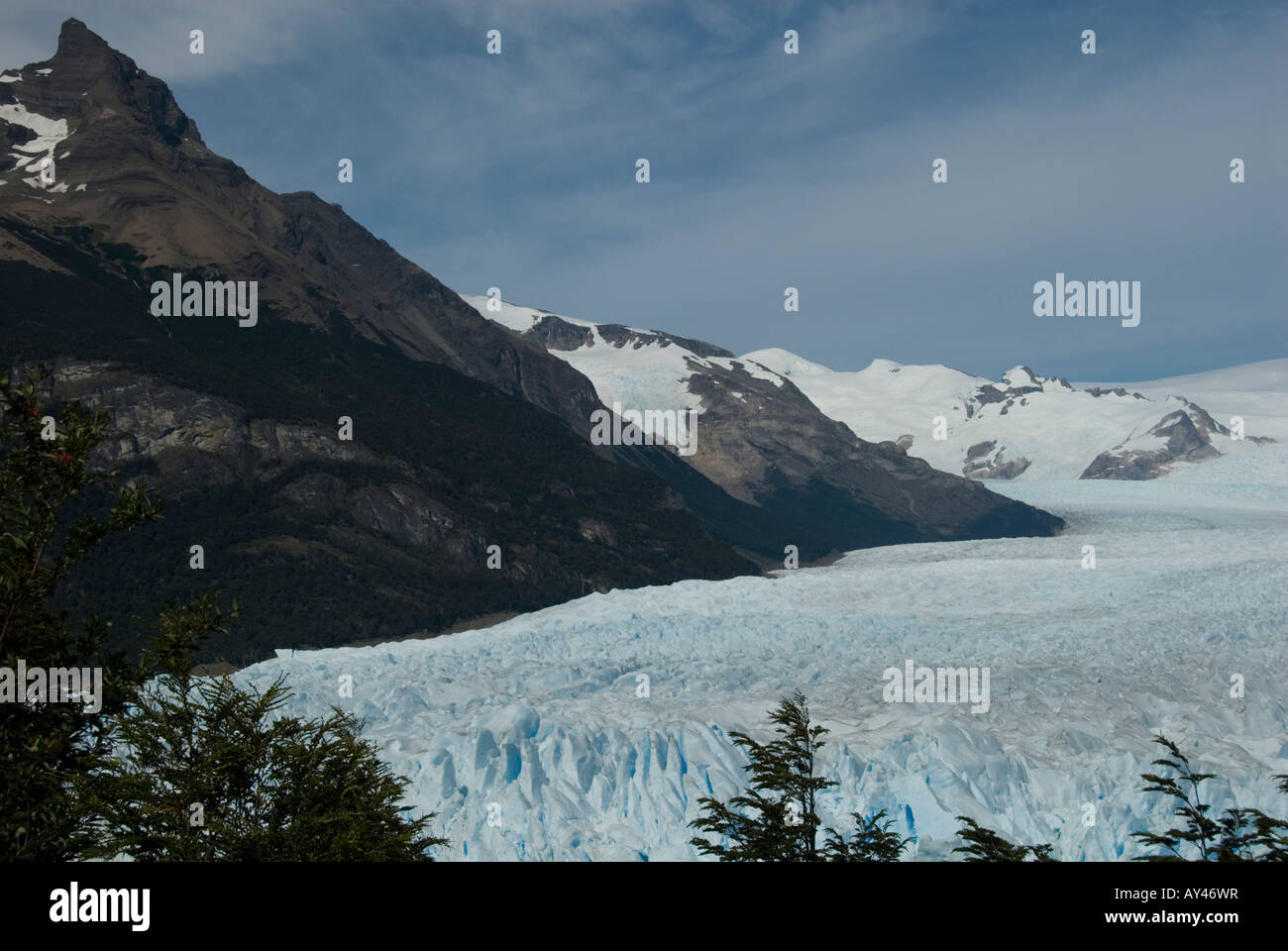 Argentina Glaciar, Moreno Glaciar Foto Stock