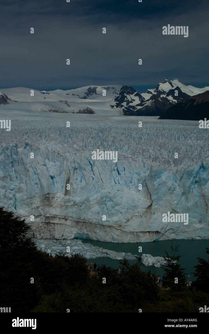 Argentina Glaciar, Moreno Glaciar Foto Stock