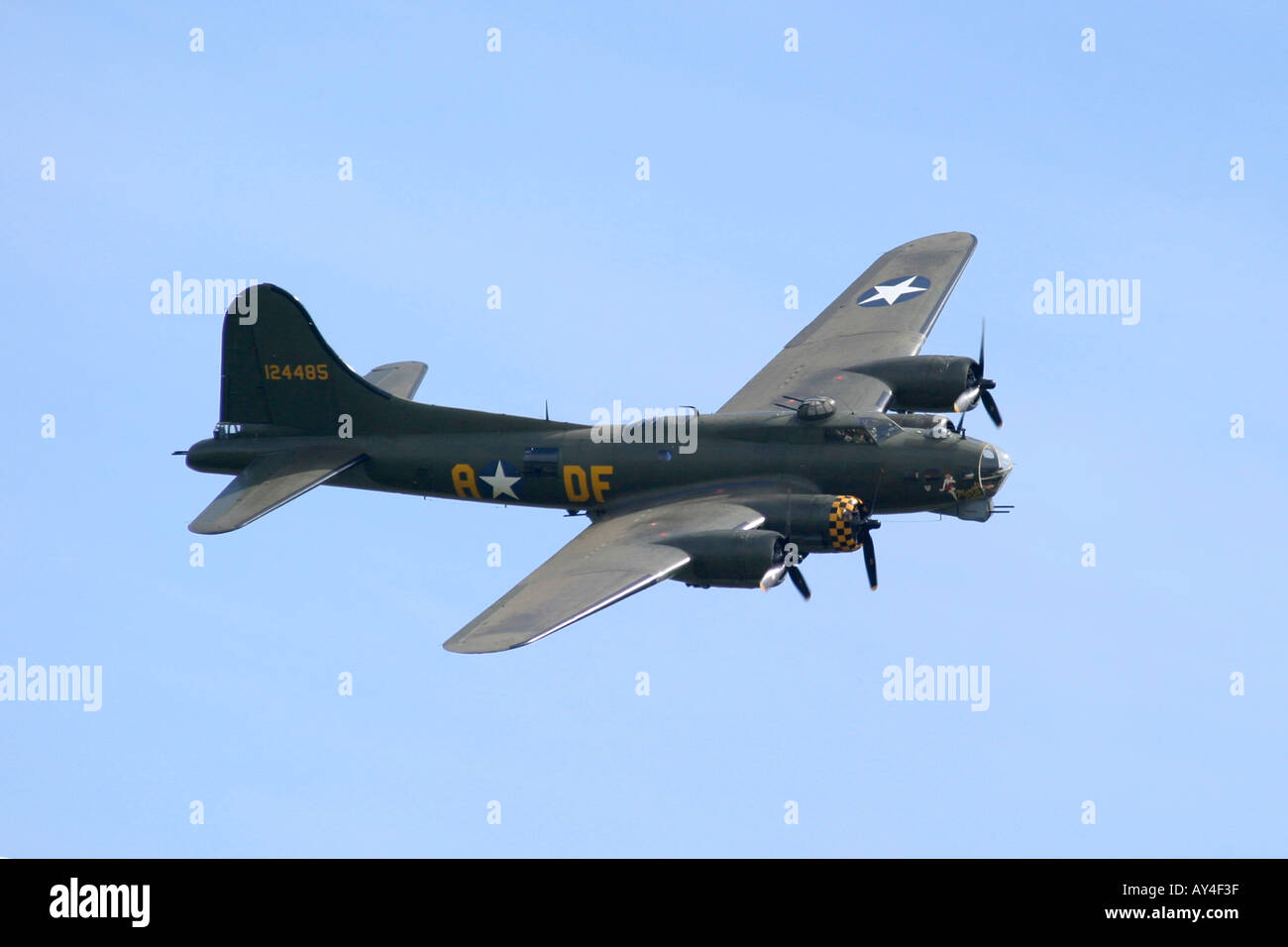 B17 B 17 Flying Fortress Memphis Belle Sally B Cosford 2004 Foto Stock