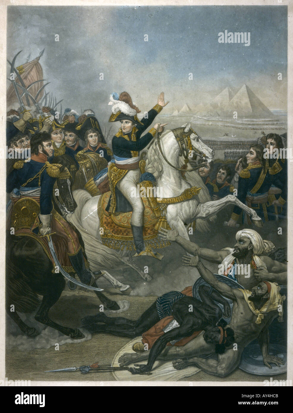 Campagna egiziana 1798 Foto Stock