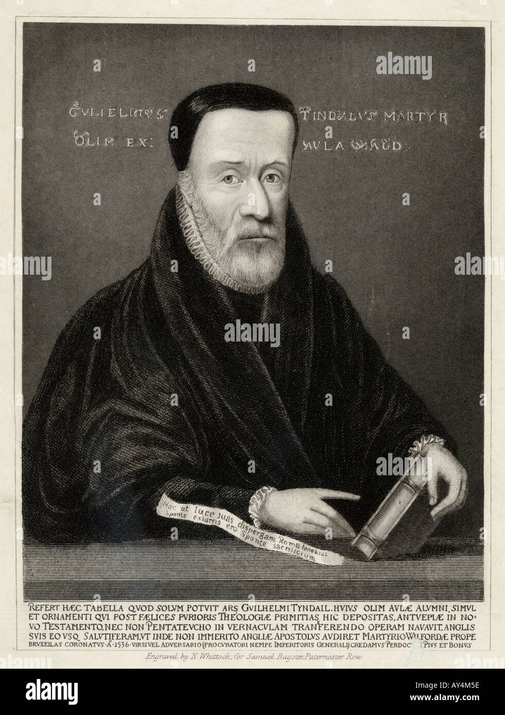 William Tyndale Whittock Foto Stock