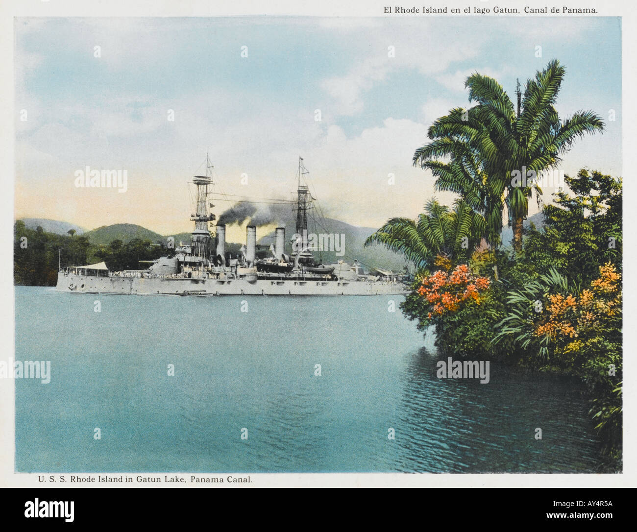 Canal Panama Uss Rh - Forteventura Foto Stock