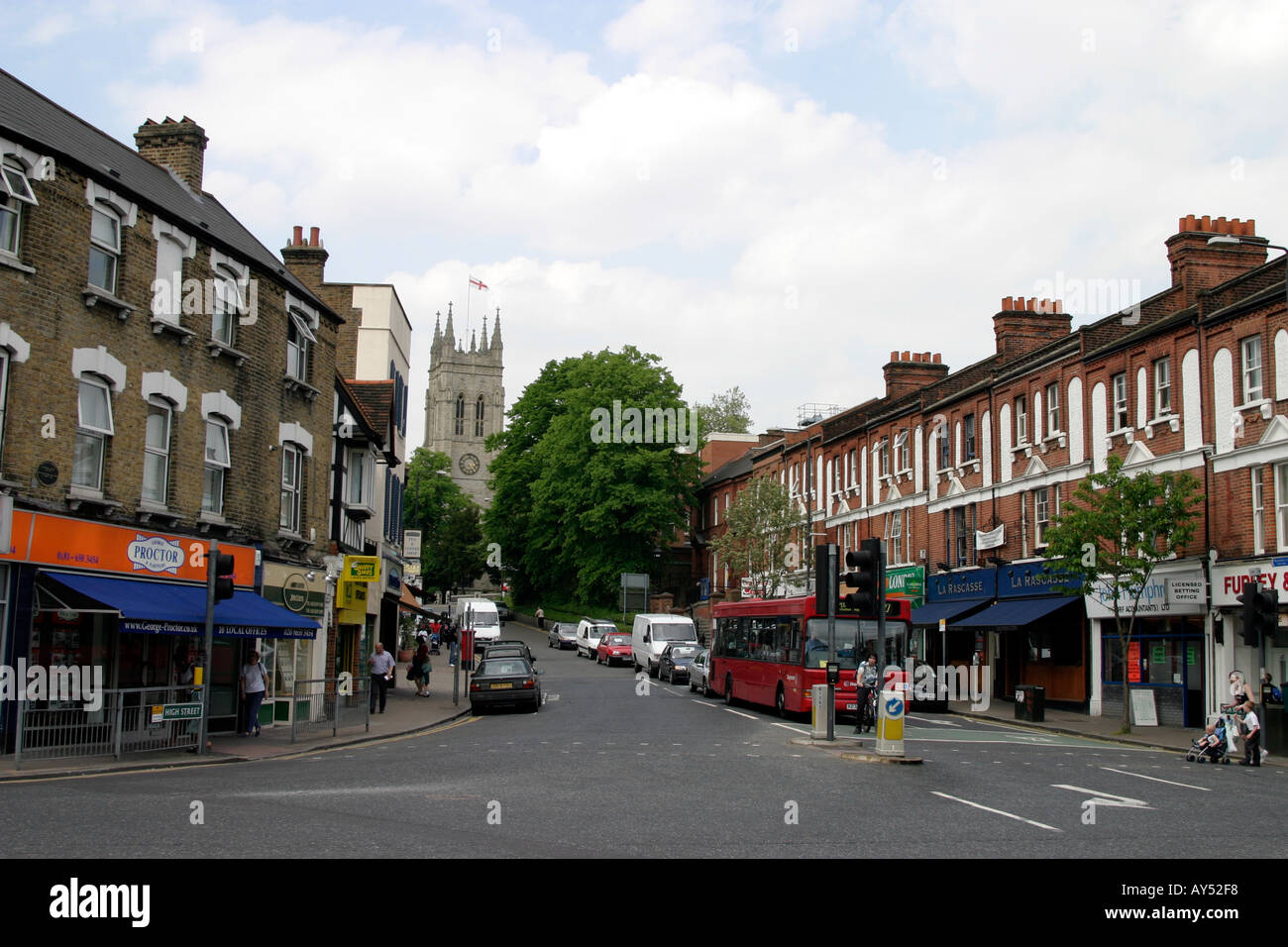 Beckenham Kent Town UK Giugno 2004 Foto Stock