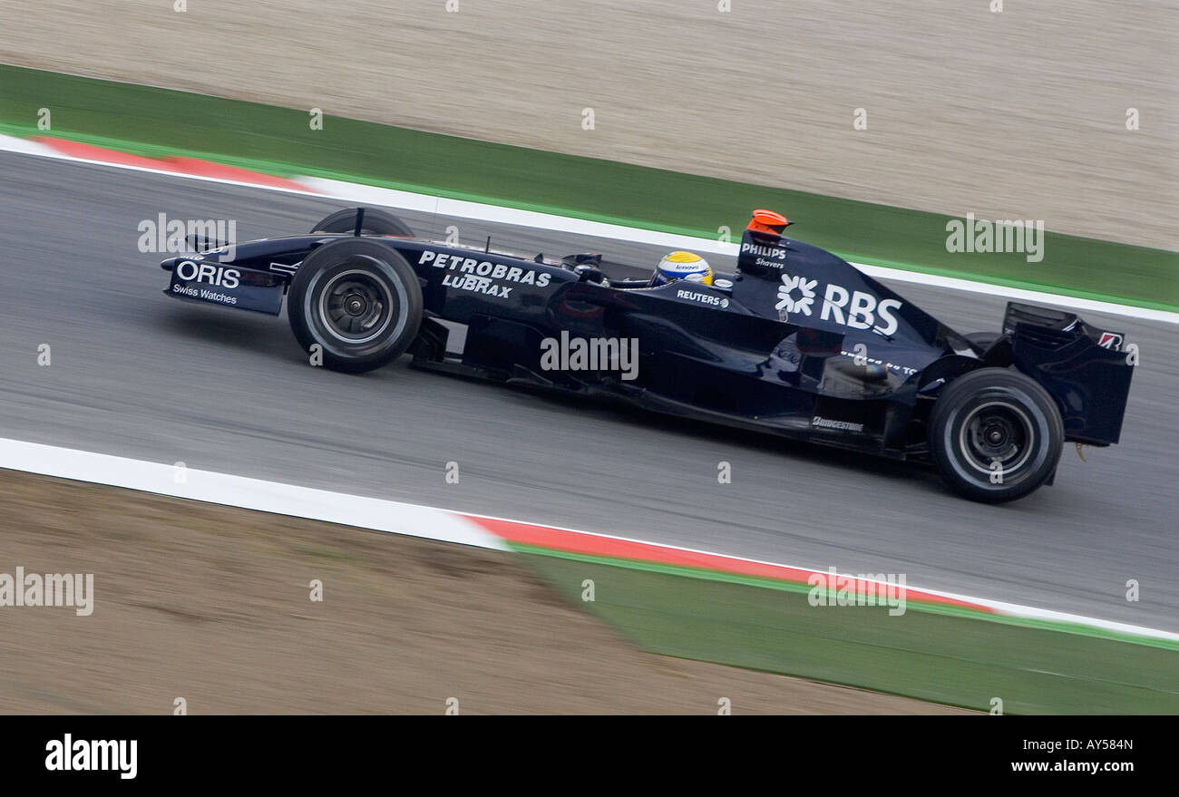 Nico Rosberg alla guida per la Williams-Toyota team di Formula Uno Foto Stock