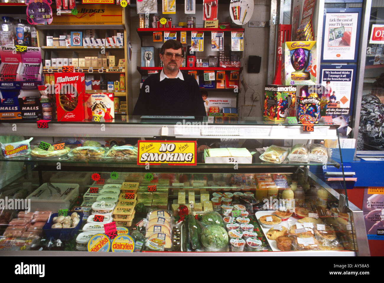 Corner Shop UK SB Foto Stock