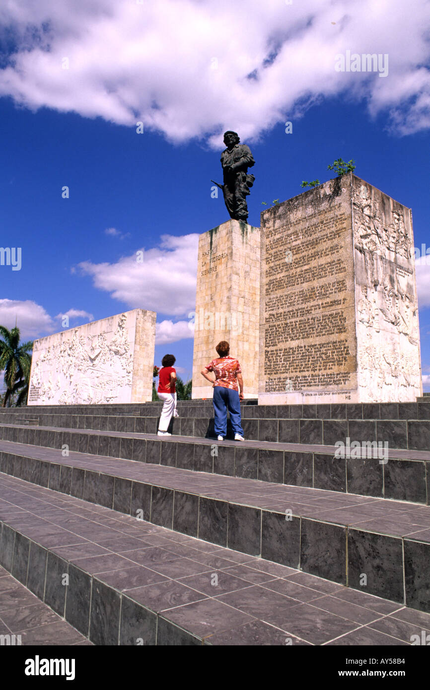 El Che Guevara Memorial statua Santa Clara Cuba Foto Stock