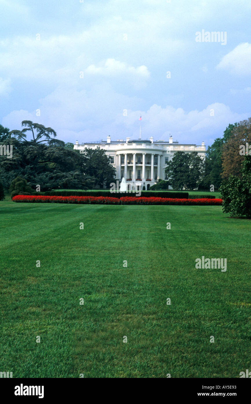La Casa Bianca Home Di noi presidenti Washington DC Foto Stock