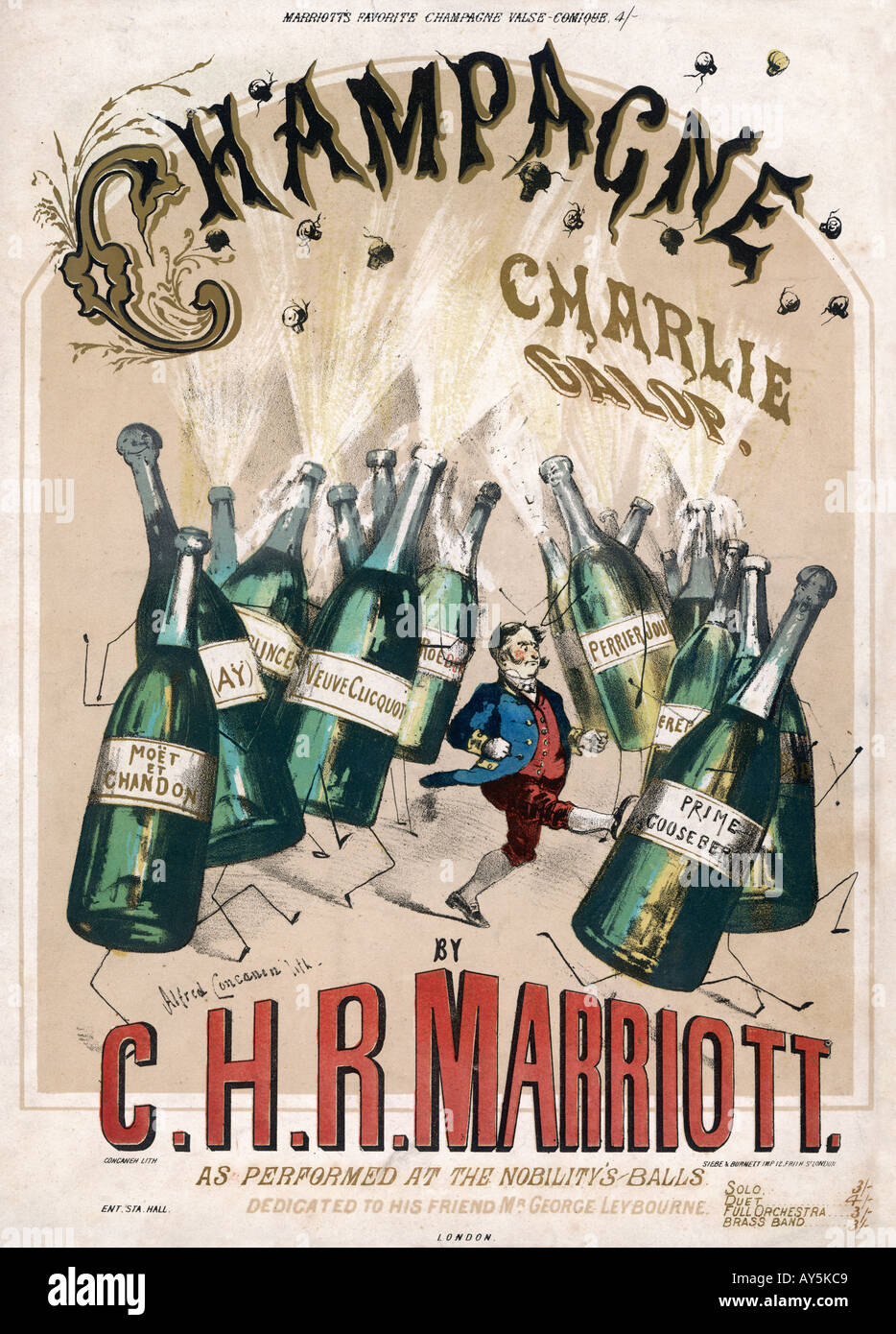 Champagne charlie immagini e fotografie stock ad alta risoluzione - Alamy