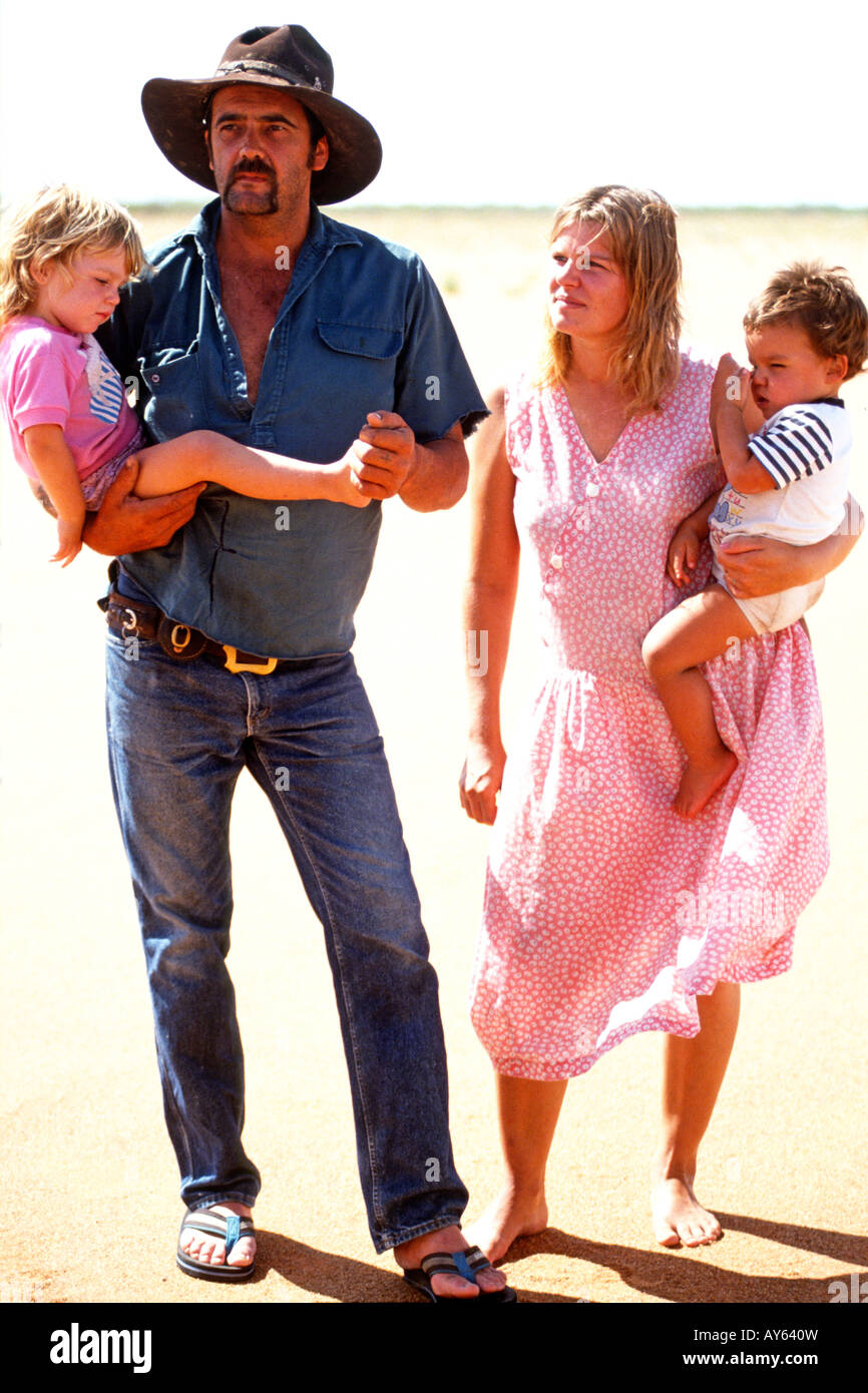 In Australia i mondi più lunga di consegna postale service attraverso l'entroterra Foto Stock