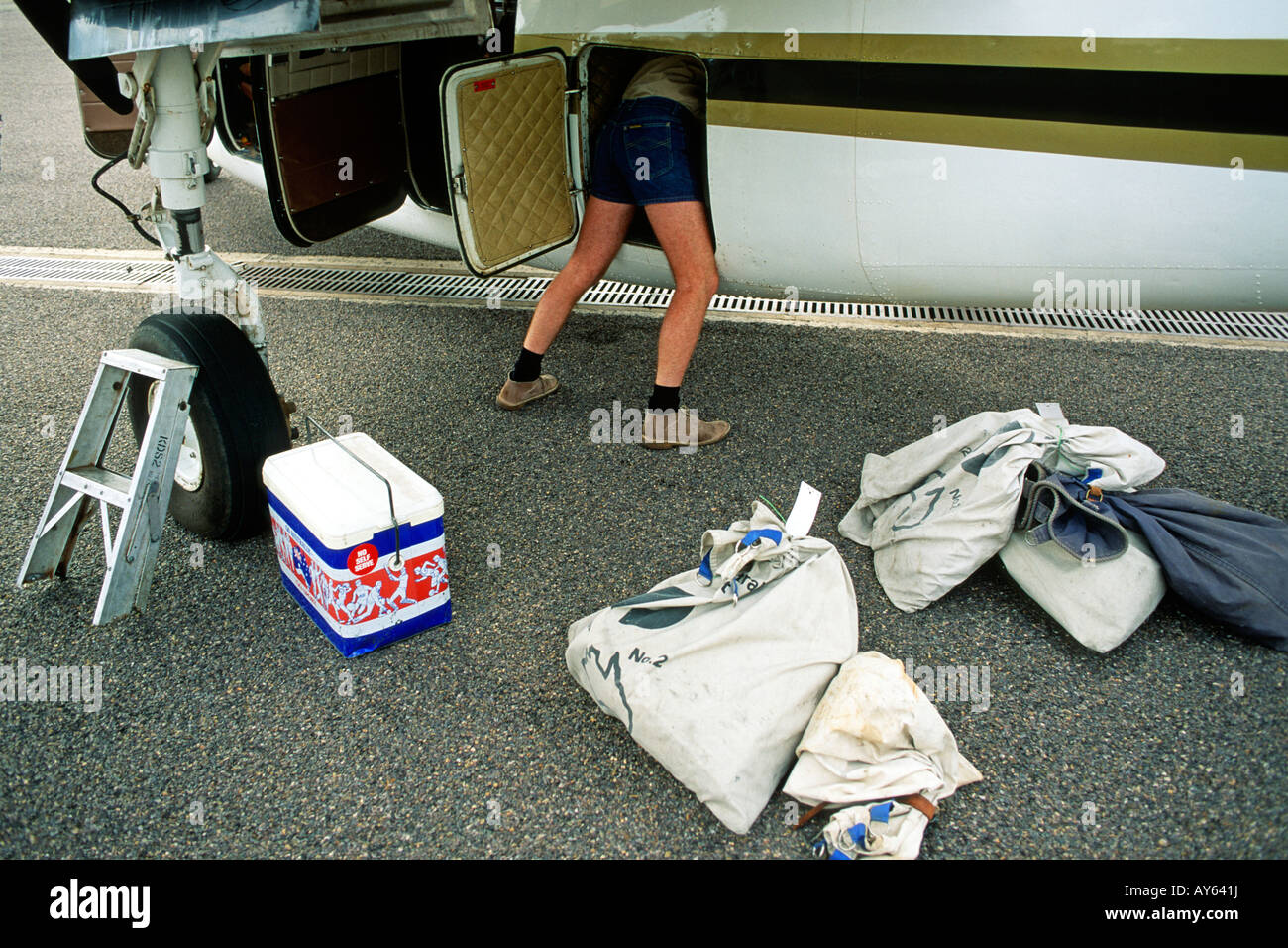 In Australia i mondi più lunga di consegna postale service attraverso l'entroterra Foto Stock