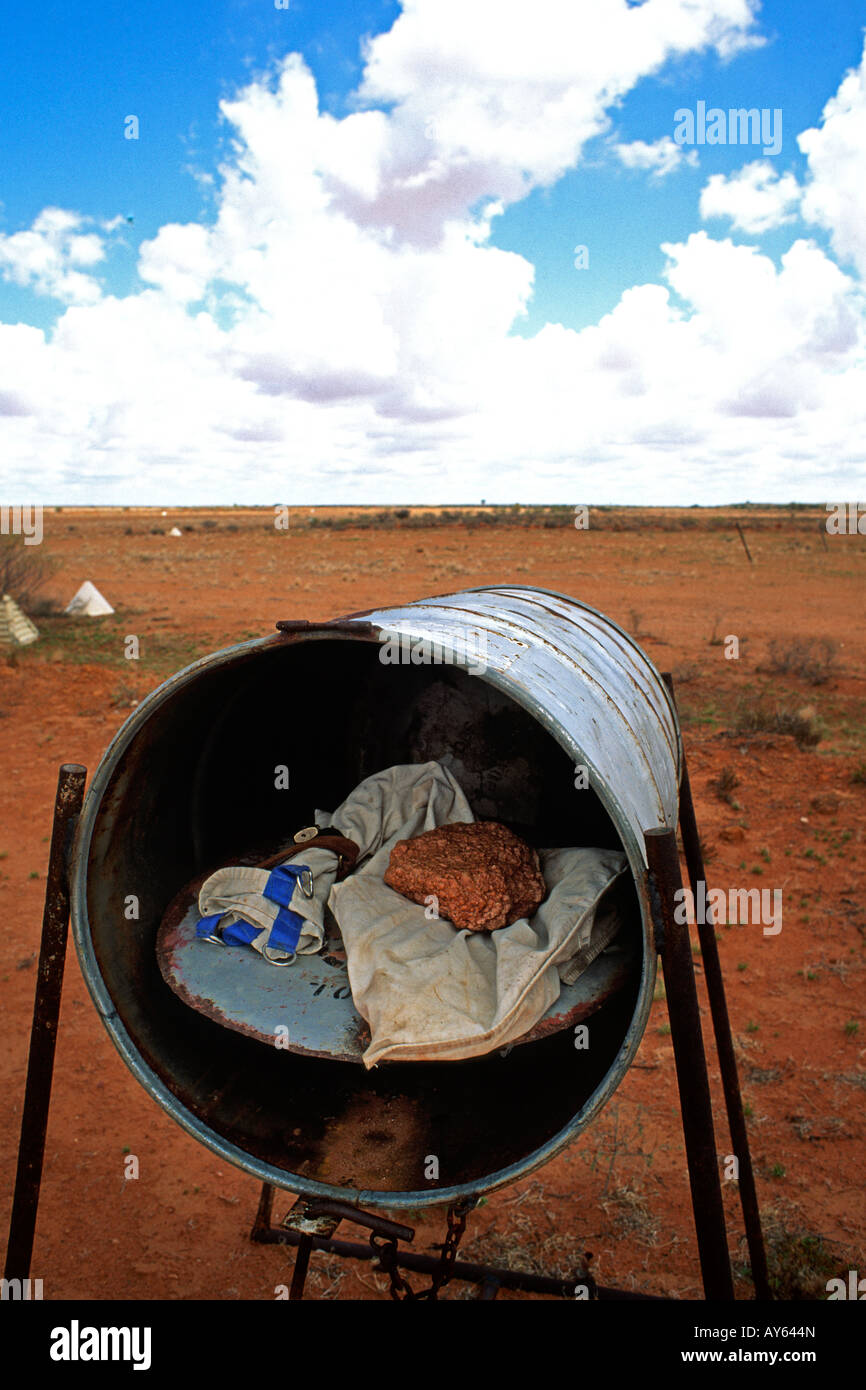 In Australia i mondi più lunga di consegna postale service attraverso l'entroterra Foto Stock