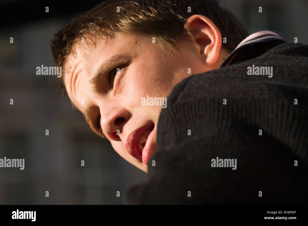 Persone su Street, Londra Foto Stock