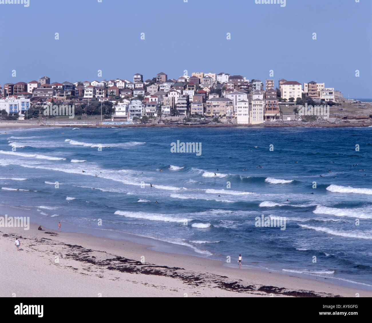 La spiaggia di Bondi, Sydney, Nuovo Galles del Sud, Australia Foto Stock