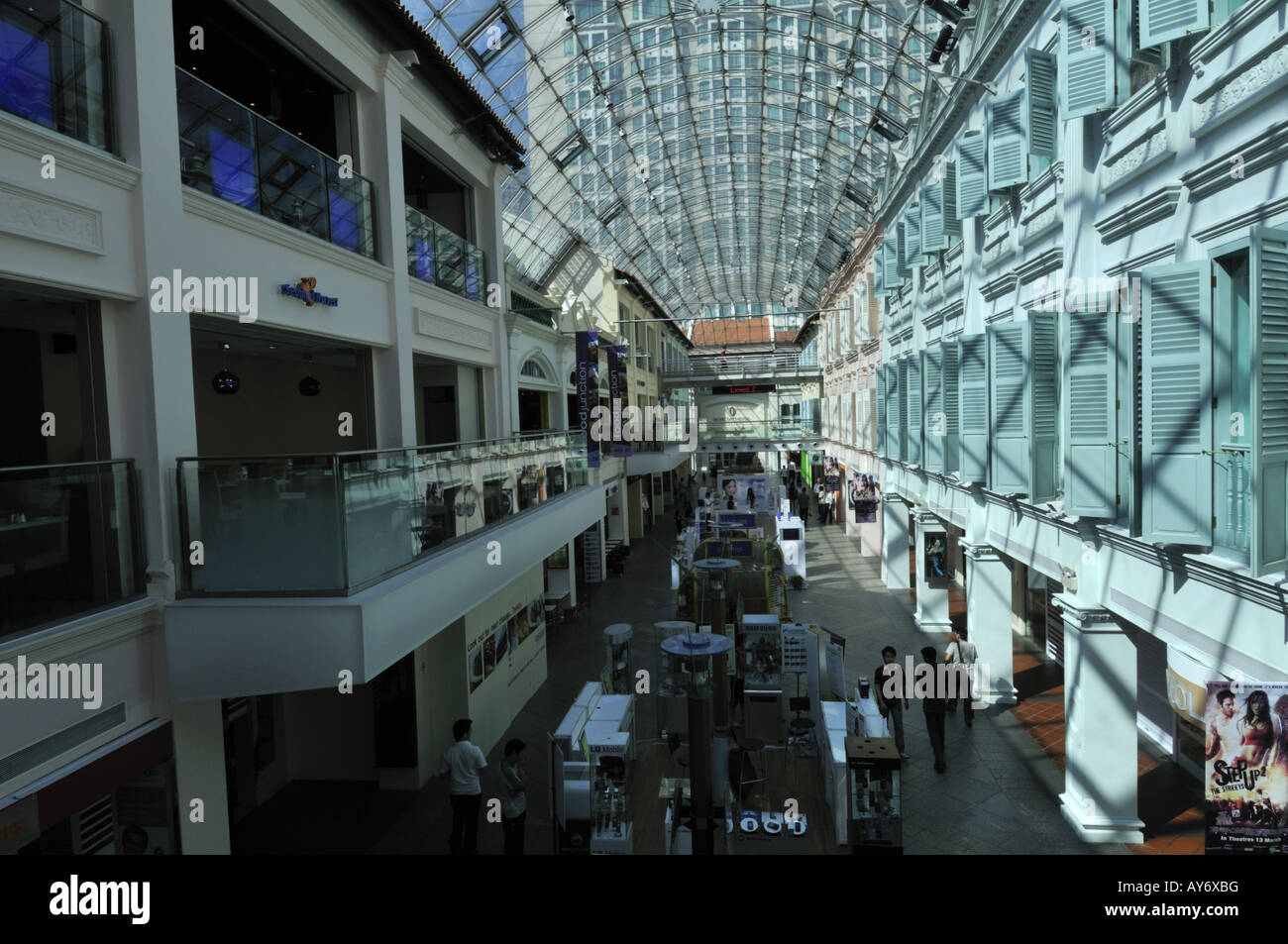 Singapore Bugis Junction shopping mall Foto Stock