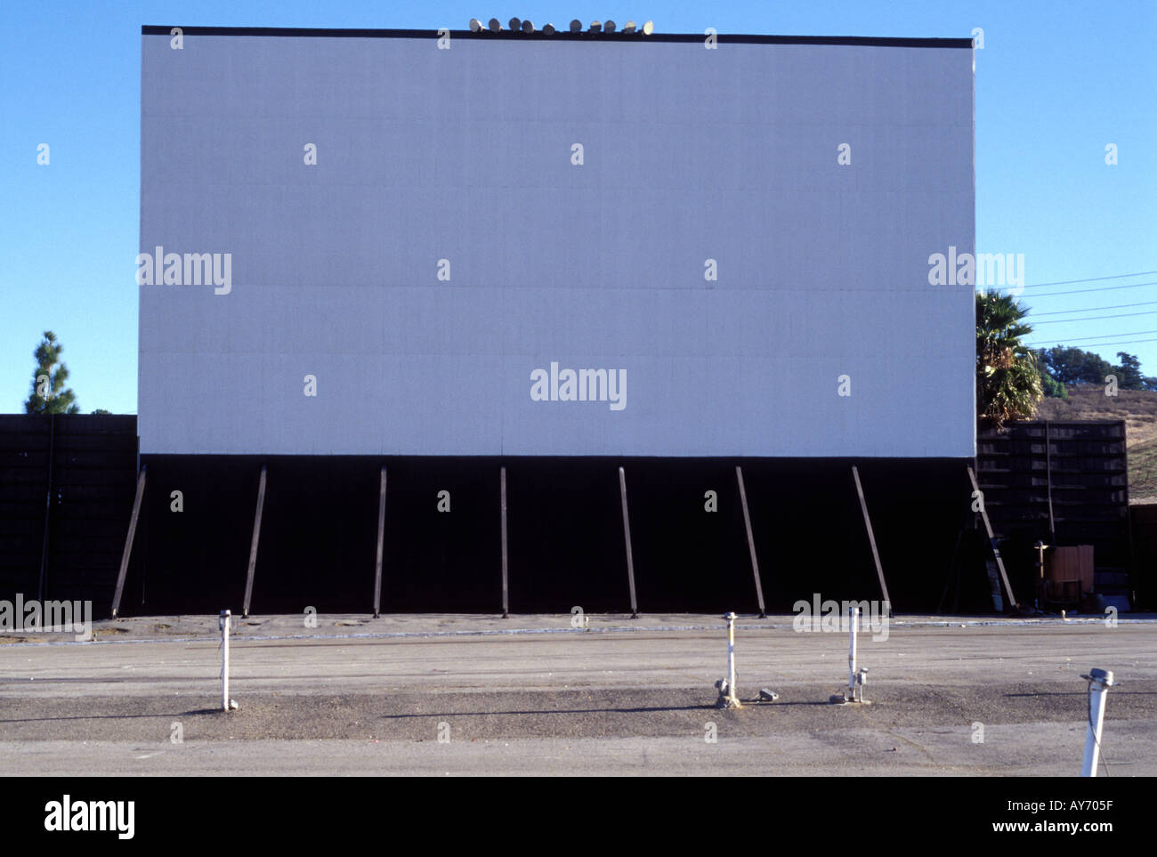 Guidare in theatre screen Foto Stock