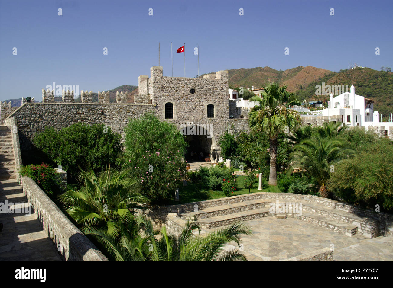 Il castello di Marmaris MARMARIS Turchia Foto Stock