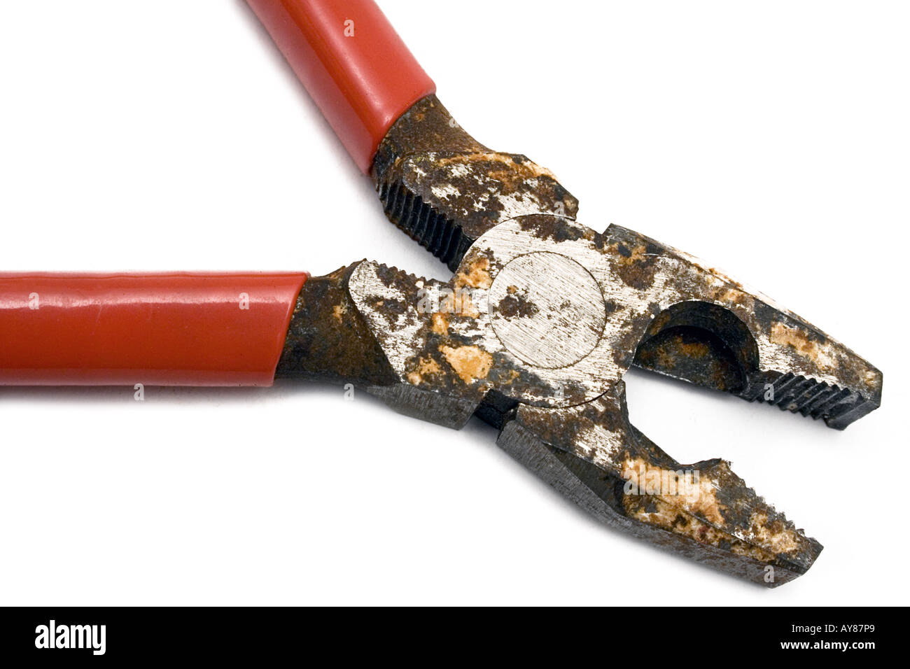 Pinze corrose Foto Stock