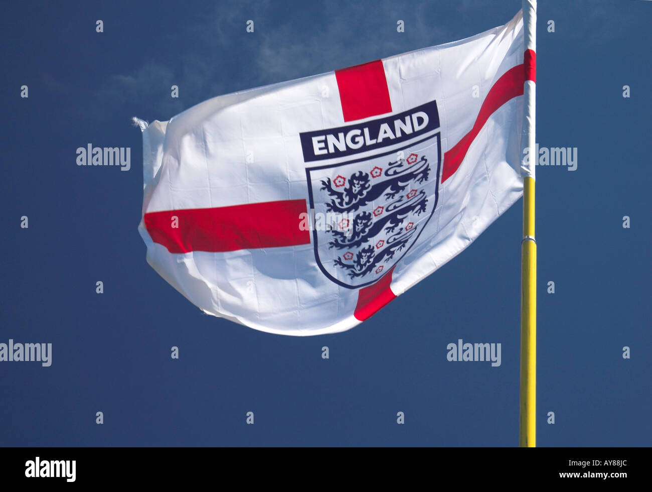 Bandiera inglese. Foto Stock