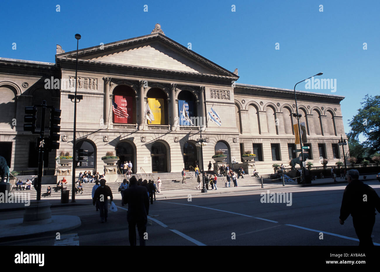 L'Art Institute of Chicago STATI UNITI D'AMERICA Foto Stock