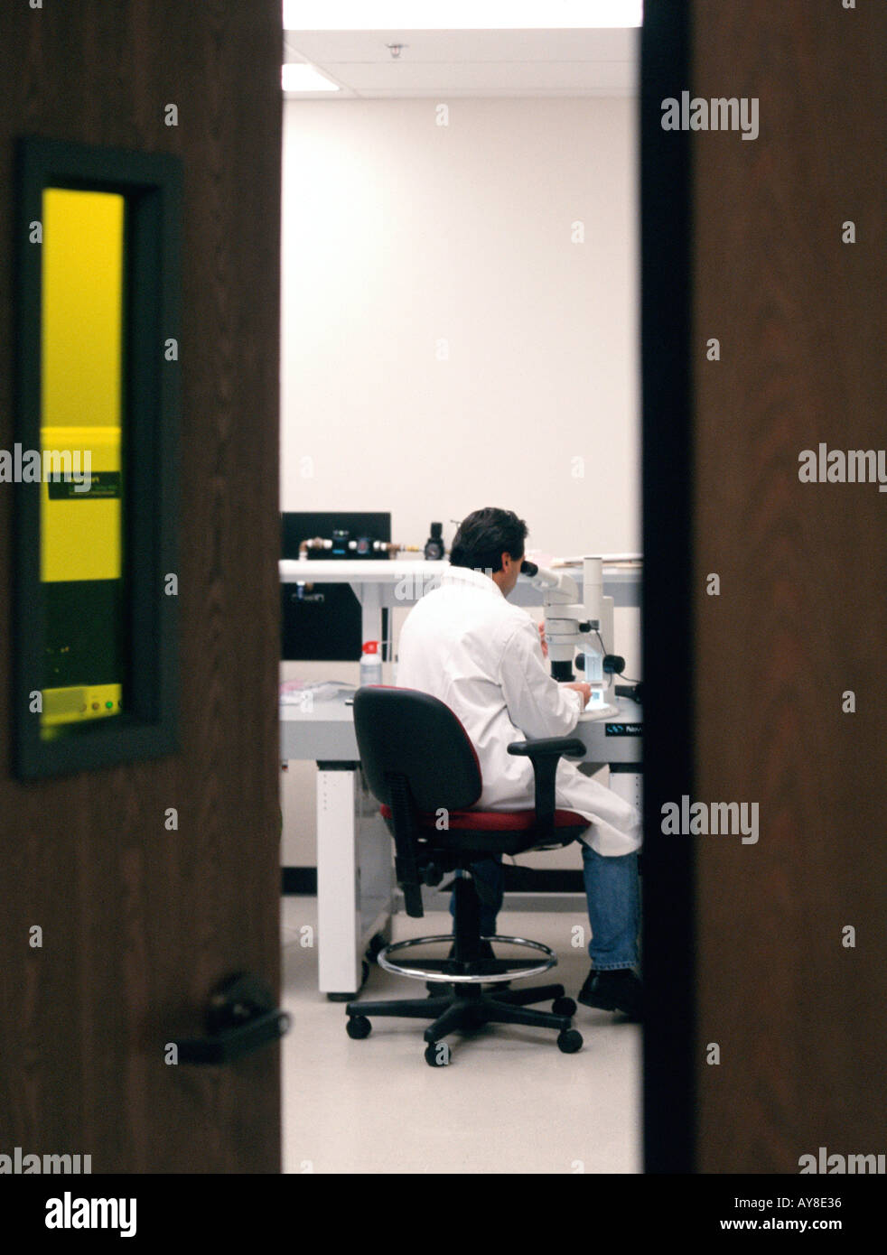 La ricerca medica e lo sviluppo in laboratorio Foto Stock