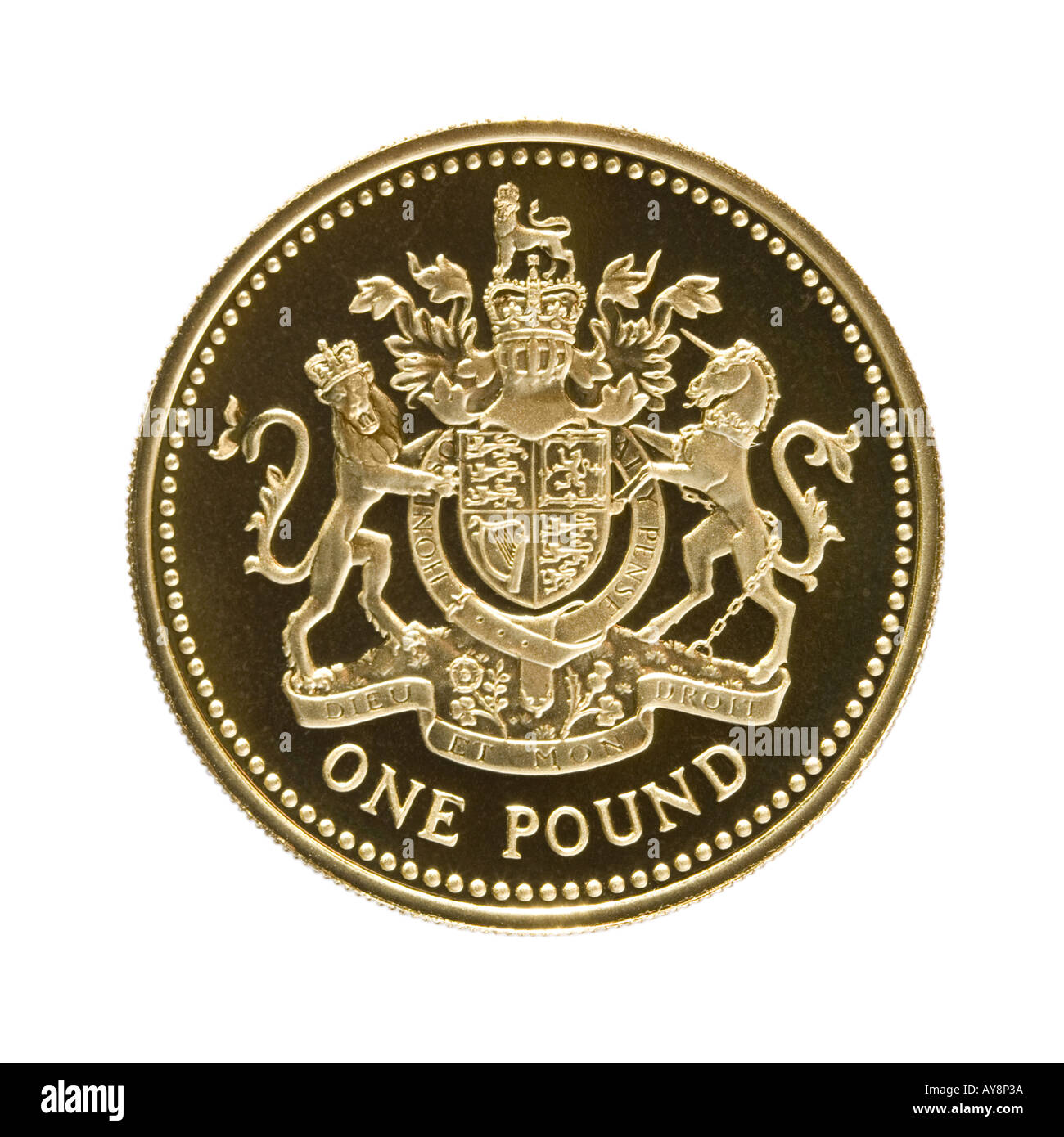 moneta da £1 Foto Stock