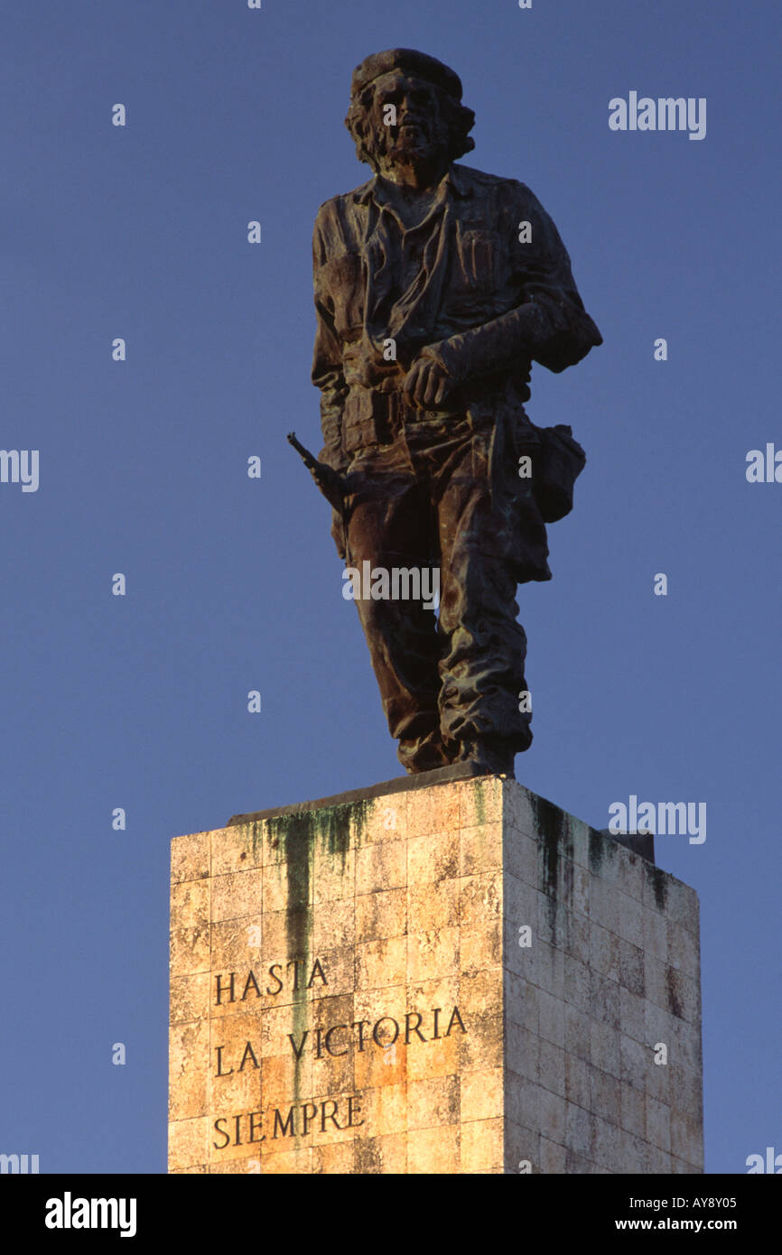 Statua di Che Guevara a Santa Clara, Cuba Foto Stock