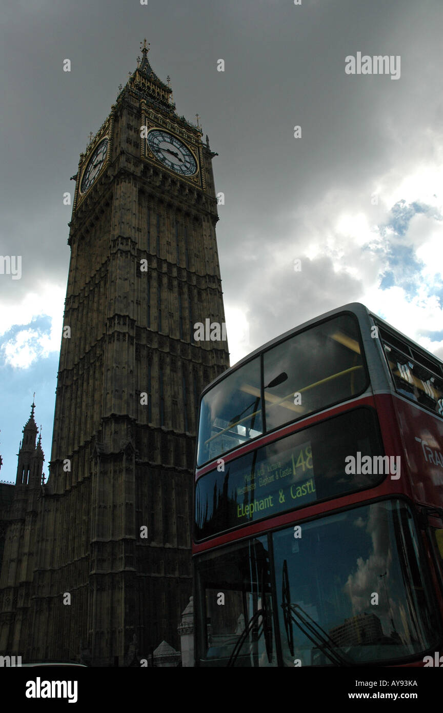 Big Ben di Londra, Regno Unito Foto Stock