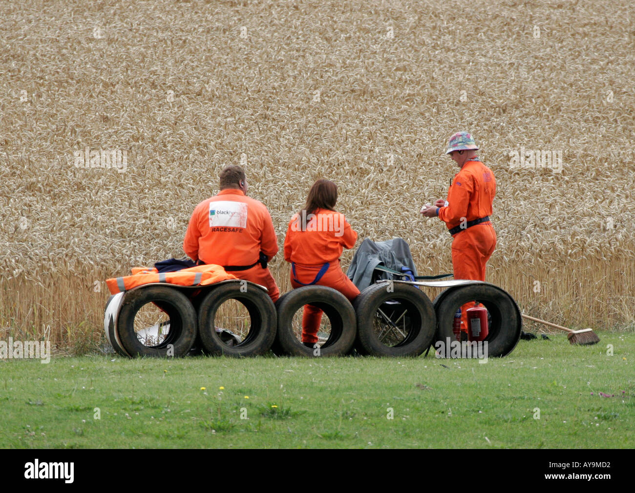 Gara Marshalls a Castle Combe Foto Stock