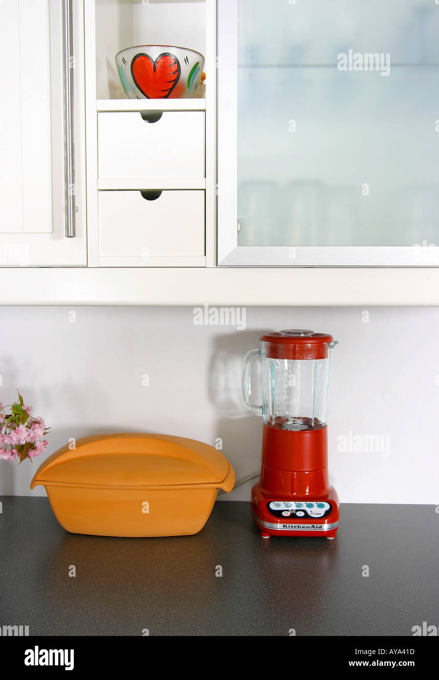 Particolare della cucina Foto Stock